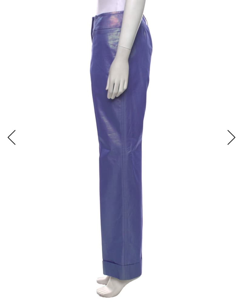 Vintage Dolce and Gabbana Metallic Pants - Image 3