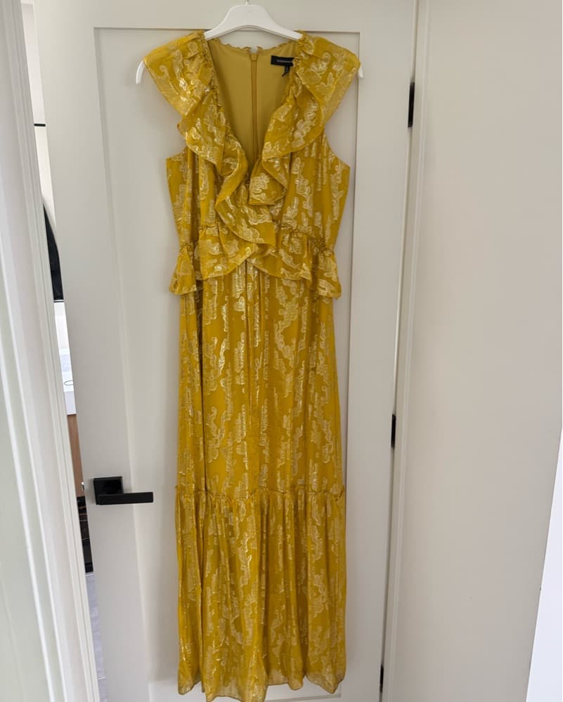 BCBGMaxAzria Katlynn Ruffle Tier Dress - Image 1