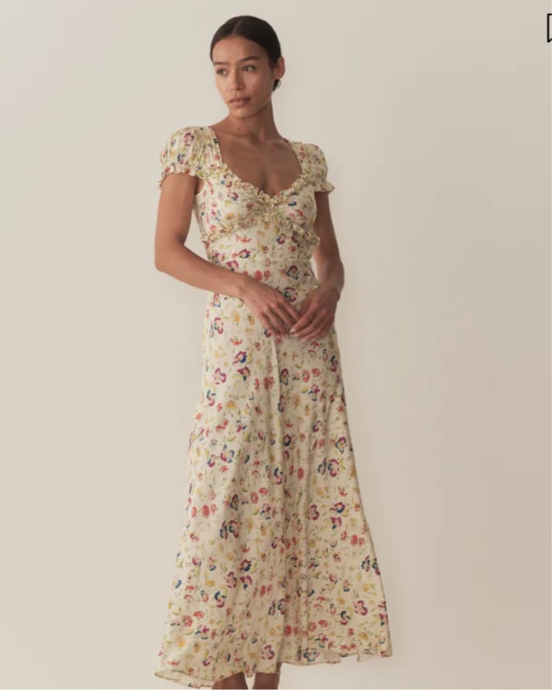 Doen Valerine Dress In Windswept Blooms  - Image 1
