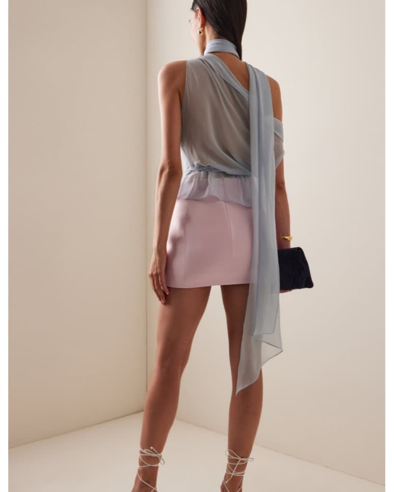 Laquan Smith Scarf Top - Image 3