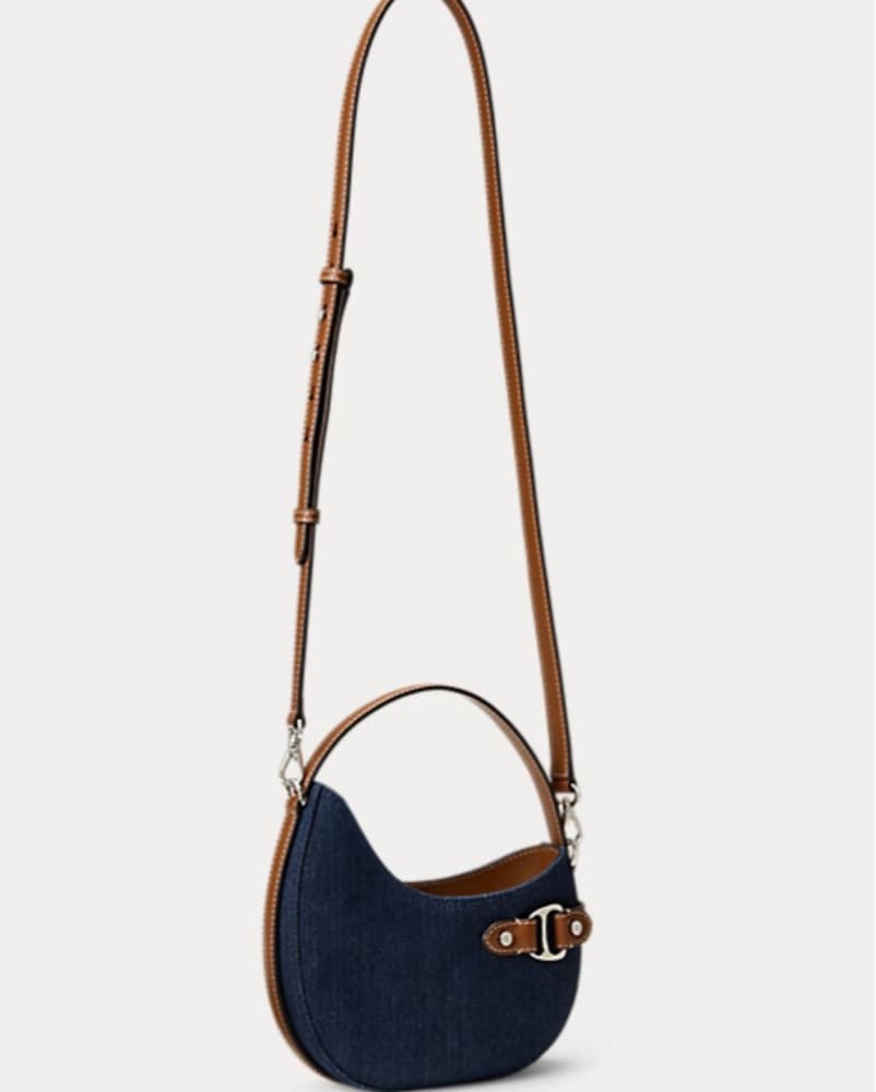 Lauren Ralph Lauren Denim Mini Crossbody - Image 2