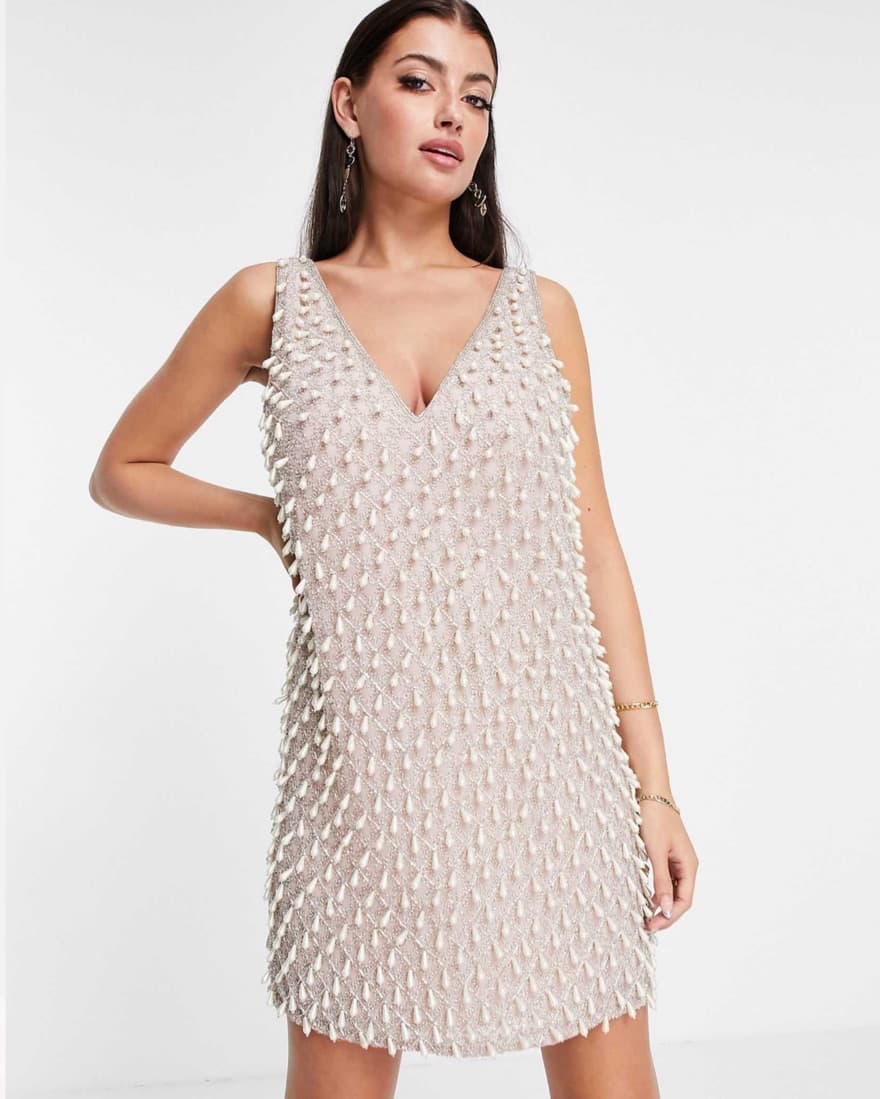 Asos Pearl Teardrop Mini - Image 1