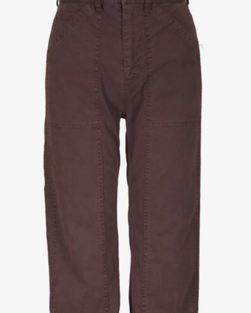 Brown nili Lotan Straight Tibault Pant - Image 4