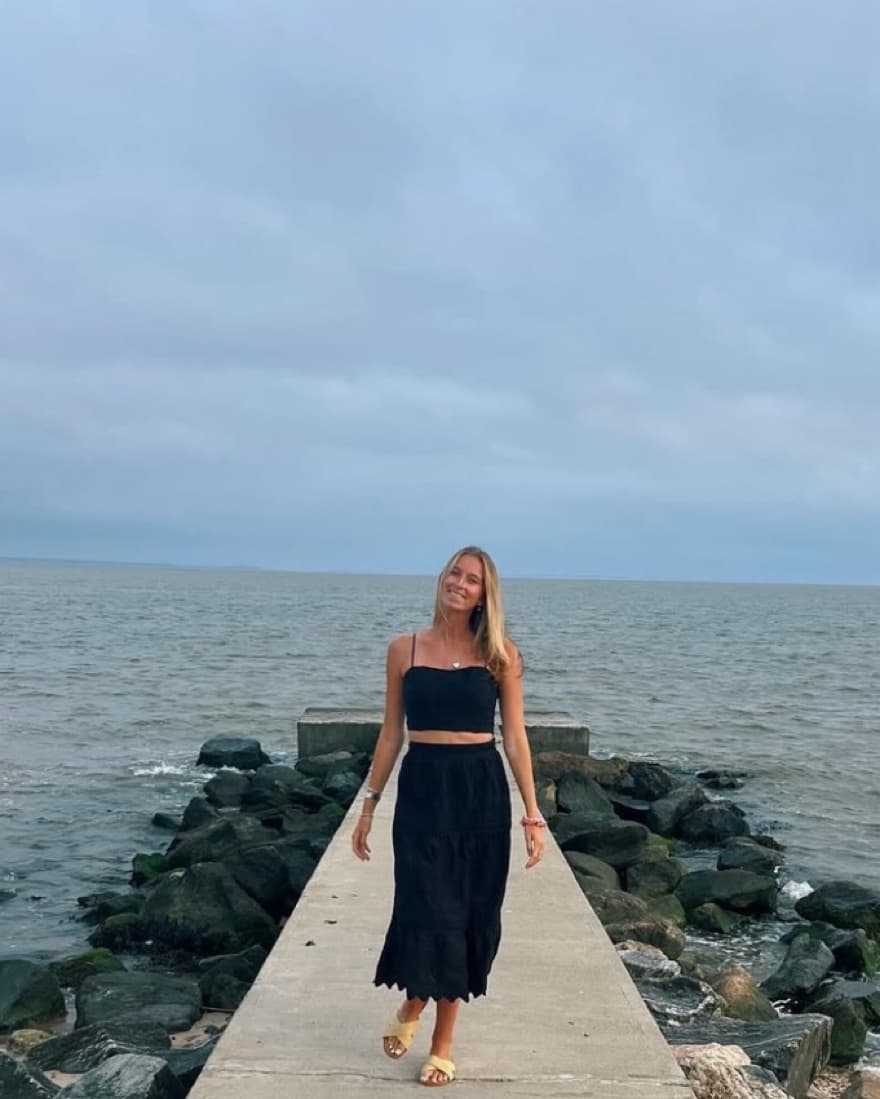 Black Eyelit Two Piece Set  - Image 1