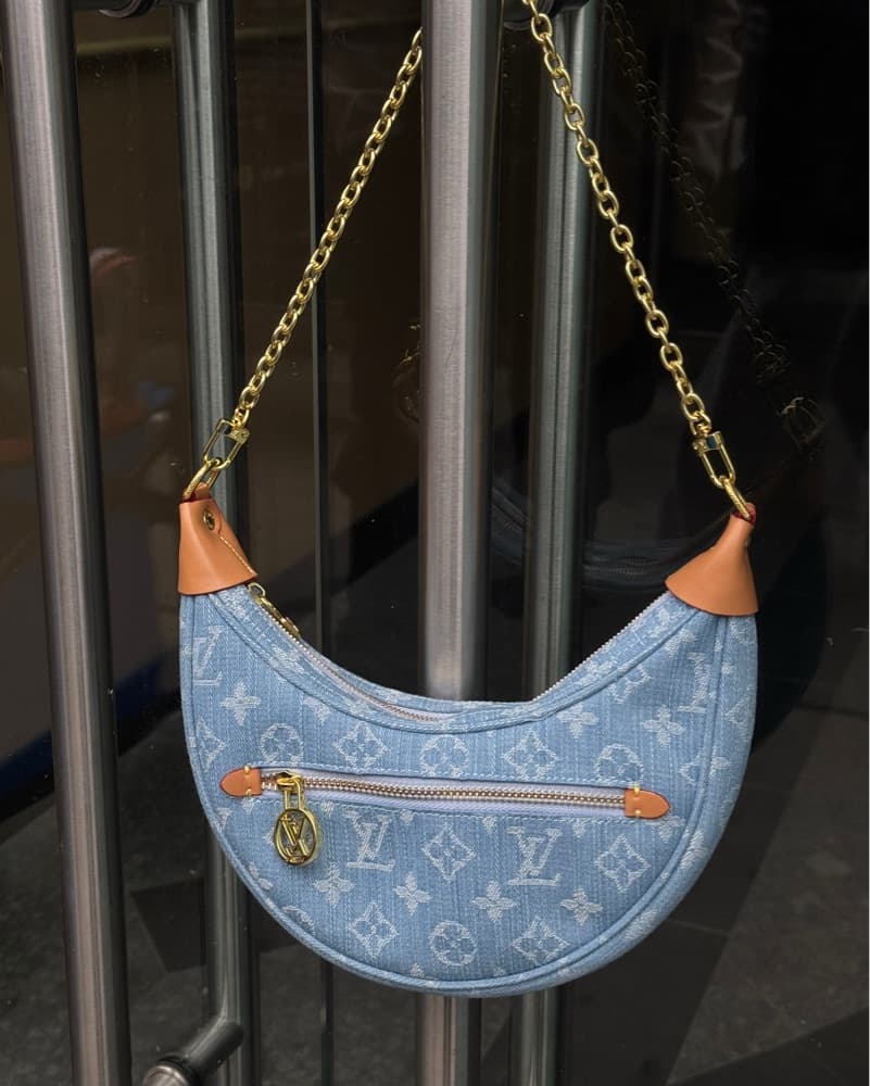 Louis Vuitton denim bag - Image 1
