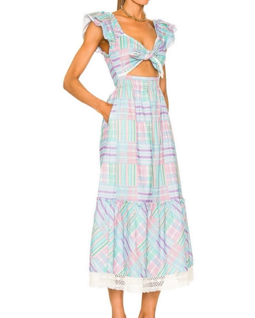 Love Shack Fancy Emeka Midi Dress  - Image 3