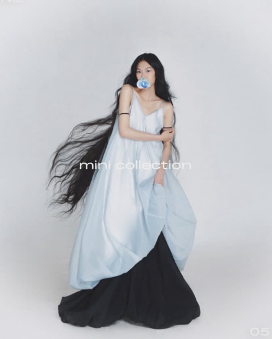 Jellyfish Gown Light Baby Pastel Blue - Image 6