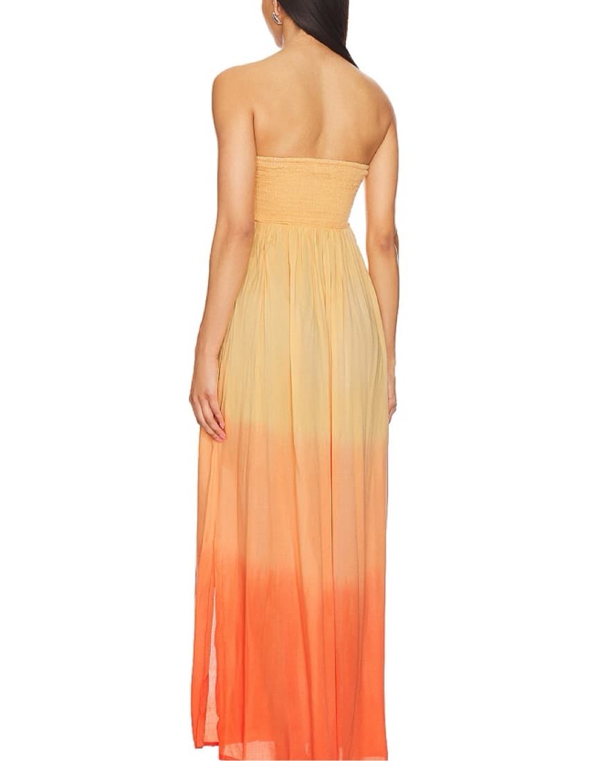 x REVOLVE Mele Maxi Dress in Sunset Ombr - Image 2