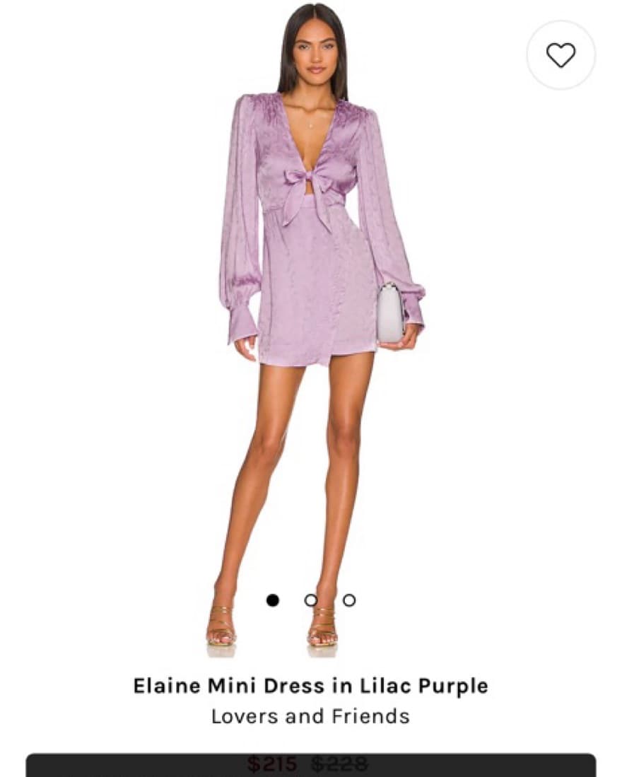 Purple Revolve Lovers And Friends Dress - Image 1