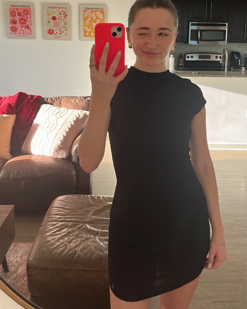 Black Mini Dress - Image 2