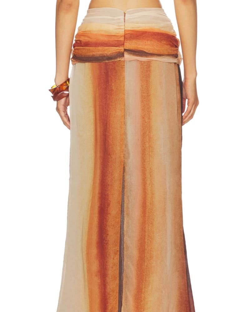 Baobab Sumaq Maxi Skirt In Tierra Inca - Image 4