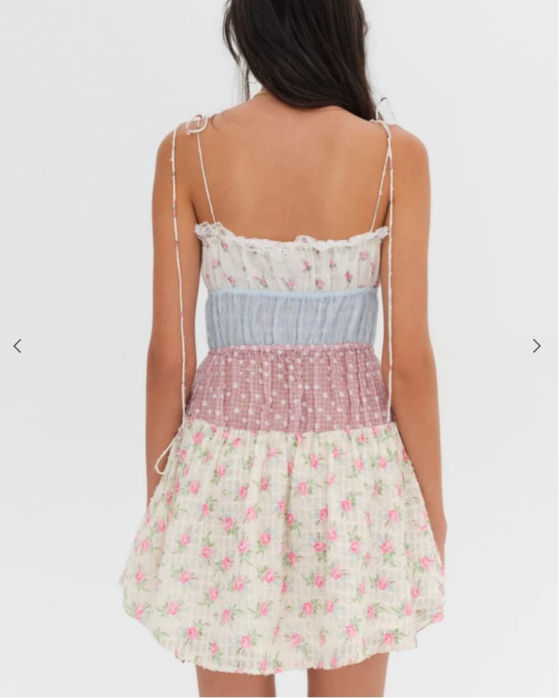 For Love And Lemons Elula Mini Dress - Image 3