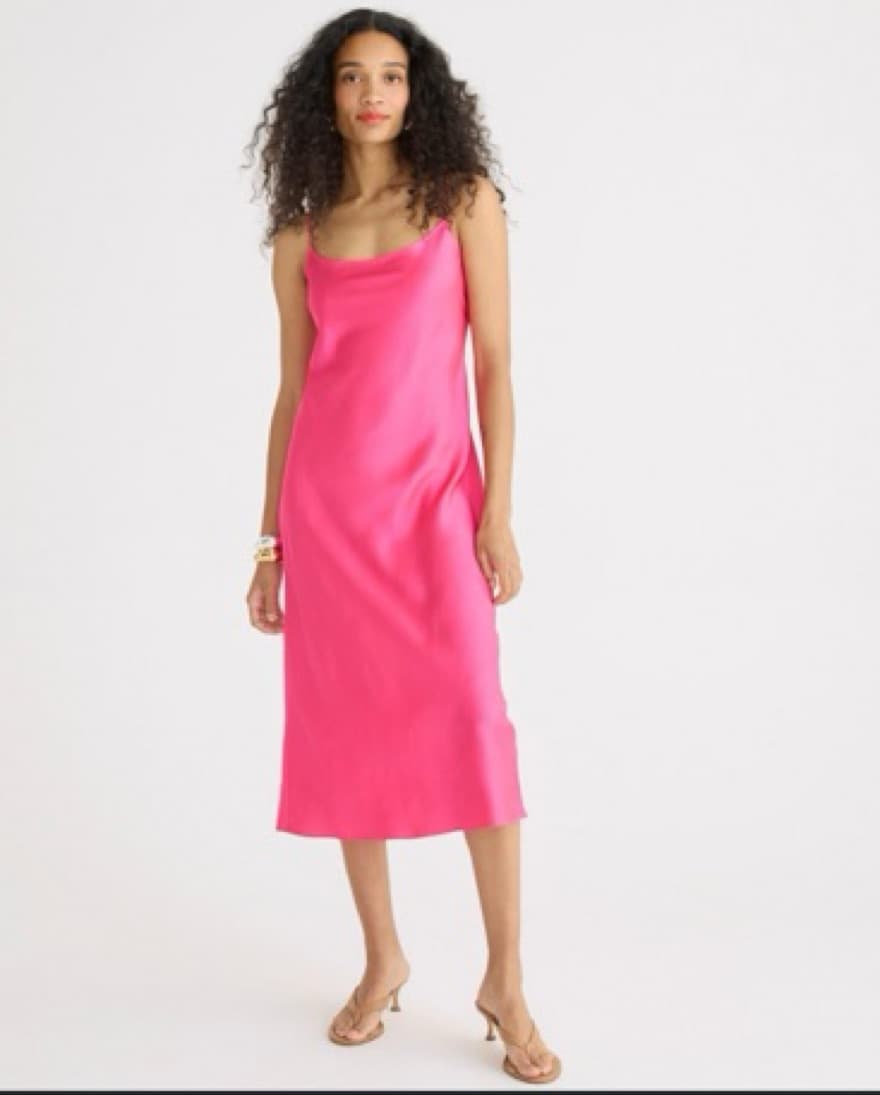 JCrew Gwyneth Slip Dress  - Image 4