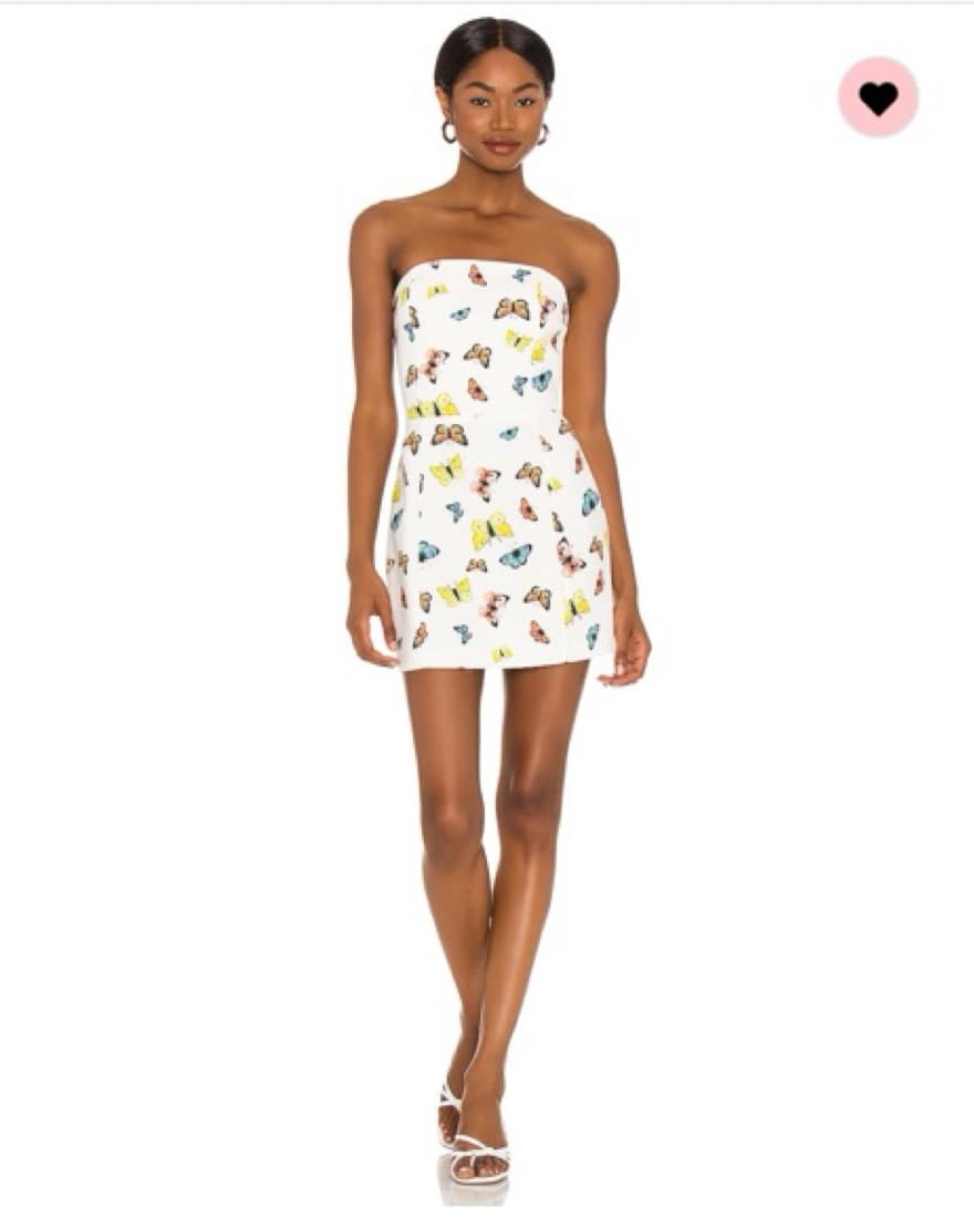 Amanda Uprichard Mandy Butterfly Dress - Image 1