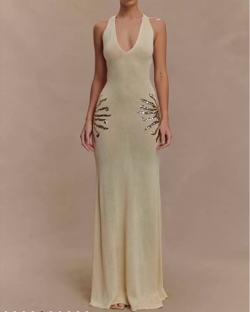 Meshki Ellington Knit Sequin Dress  - Image 4