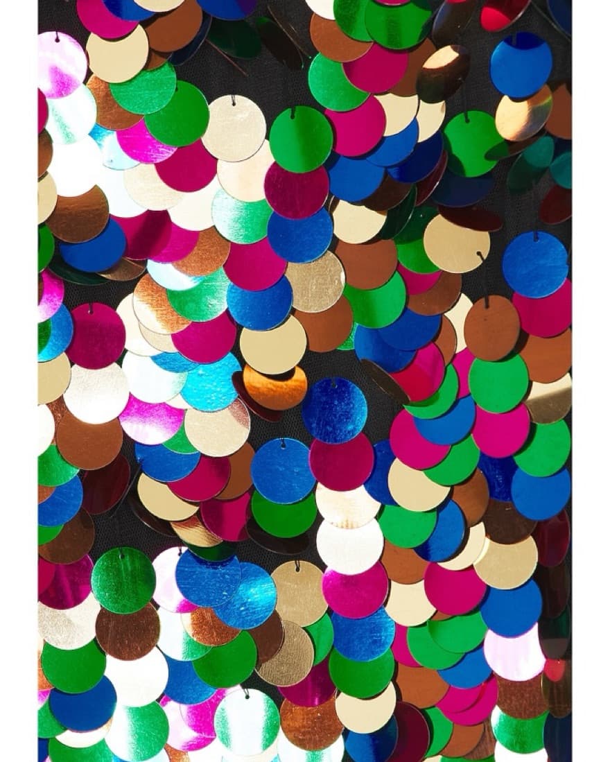 Show Me Your Mumu Emi Mini Dress Rainbow - Image 3