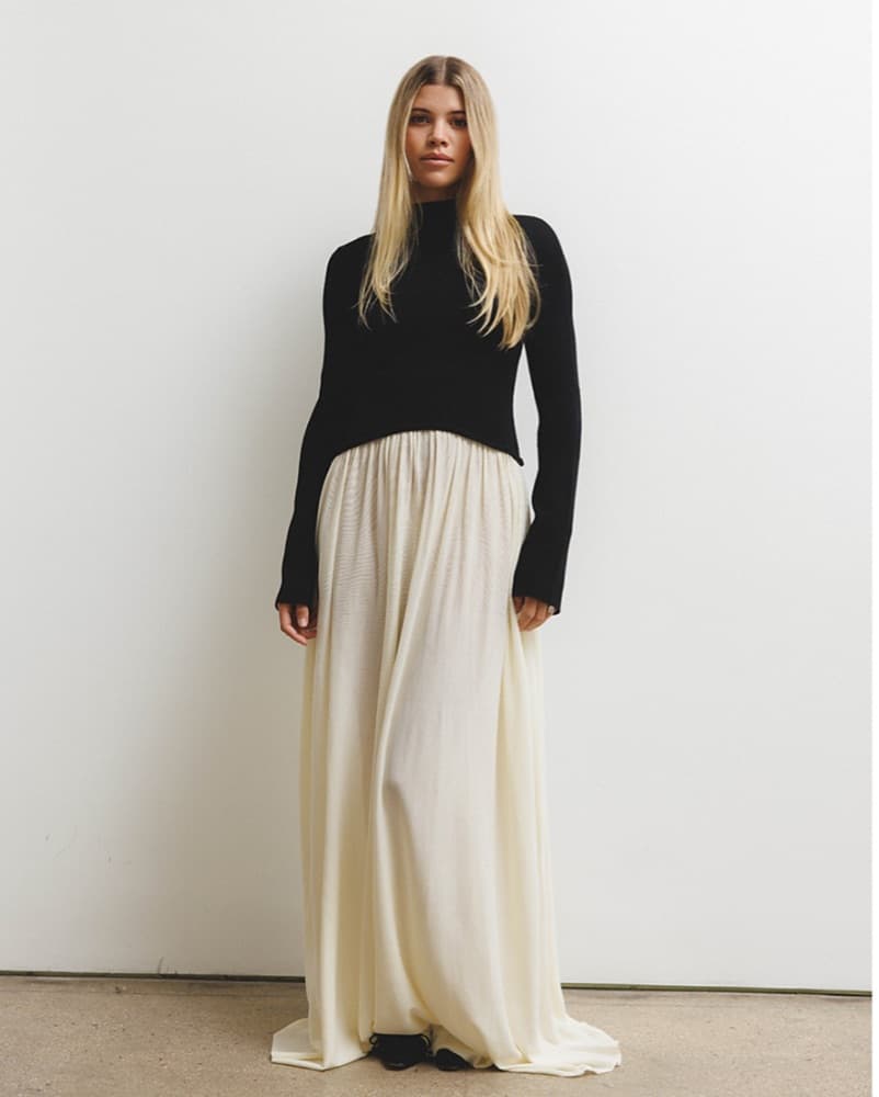 Solid And Stripped Sofia Richie Dress - Image 1