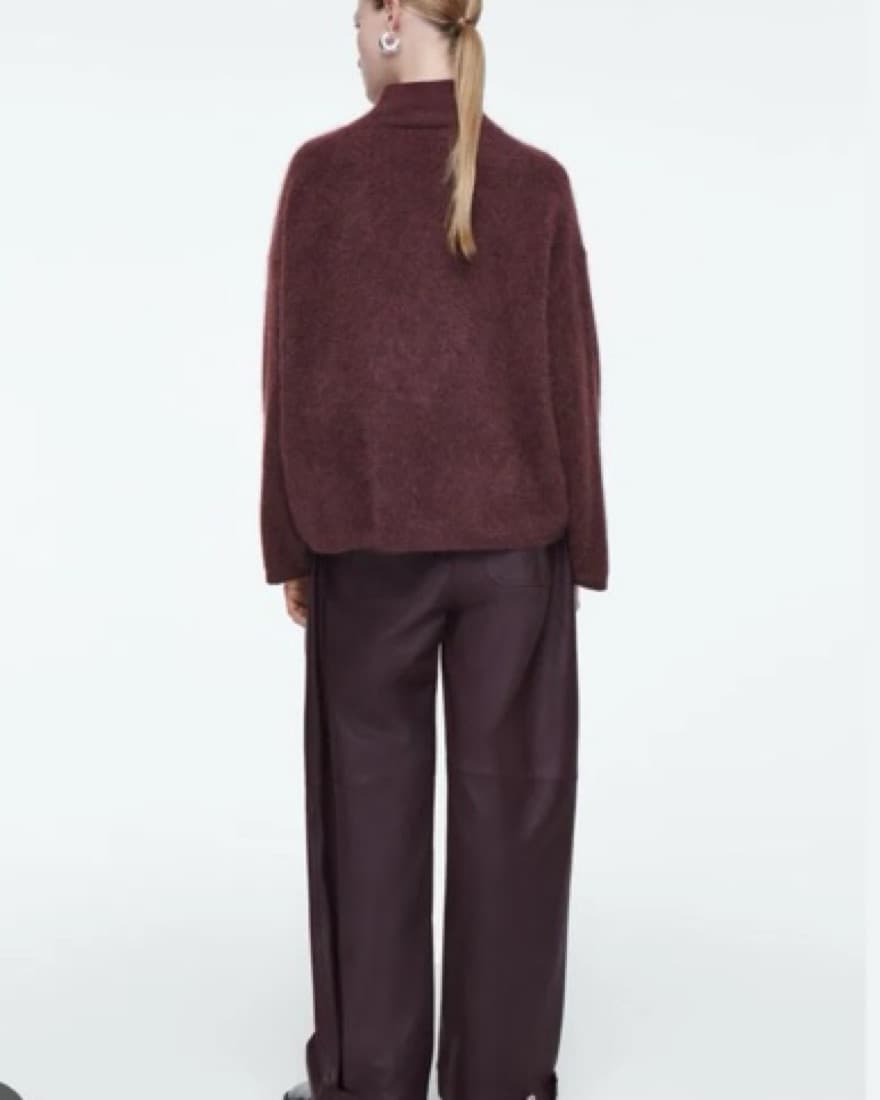 Cos Brushed Cashmere Turtleneck  - Image 4
