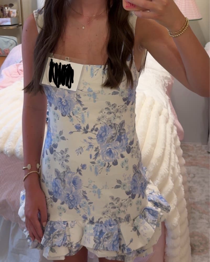 Floral Mini Dress - Image 2