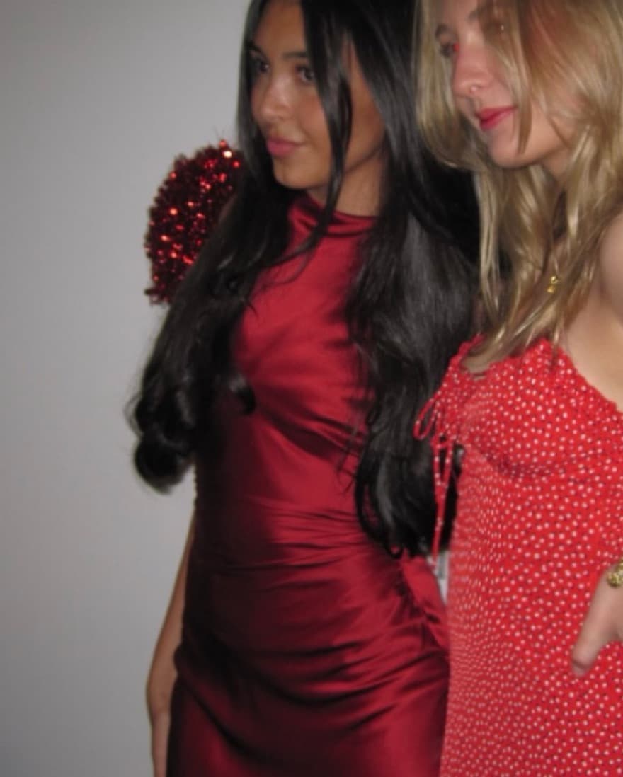 Red Reformation Formal Dress - Image 1