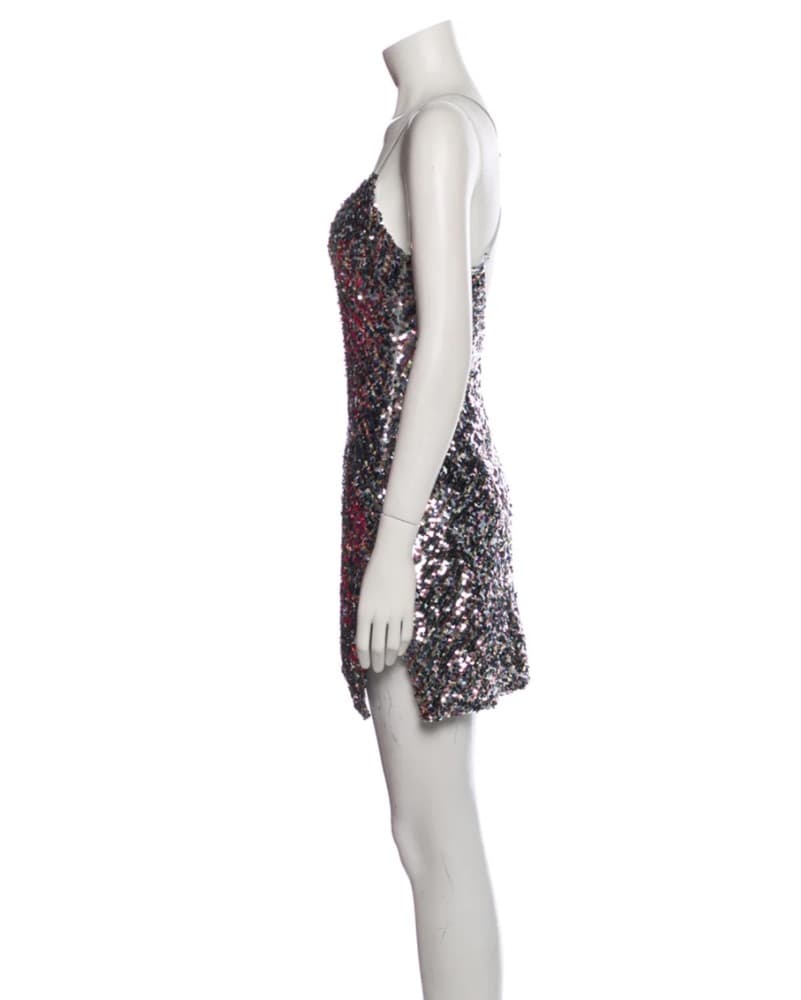 For Love And Lemons Showtime Sequin Dres - Image 4