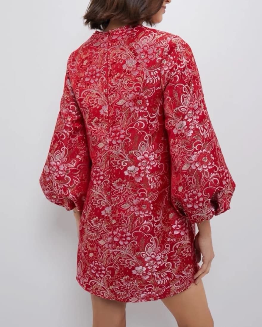 Hyacinth House Jacquard Dress - Image 5