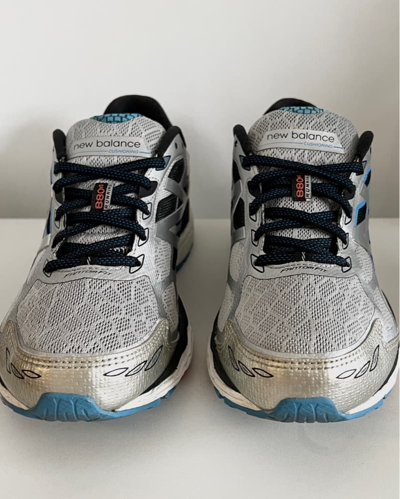 New Balance silver blue dad Sneaker - Image 3