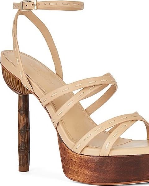 Cult Gaia Abella Bamboo Platform Heel - Image 4