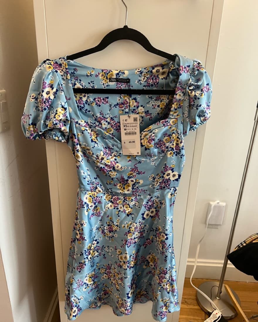 satin mini dress  - Image 3