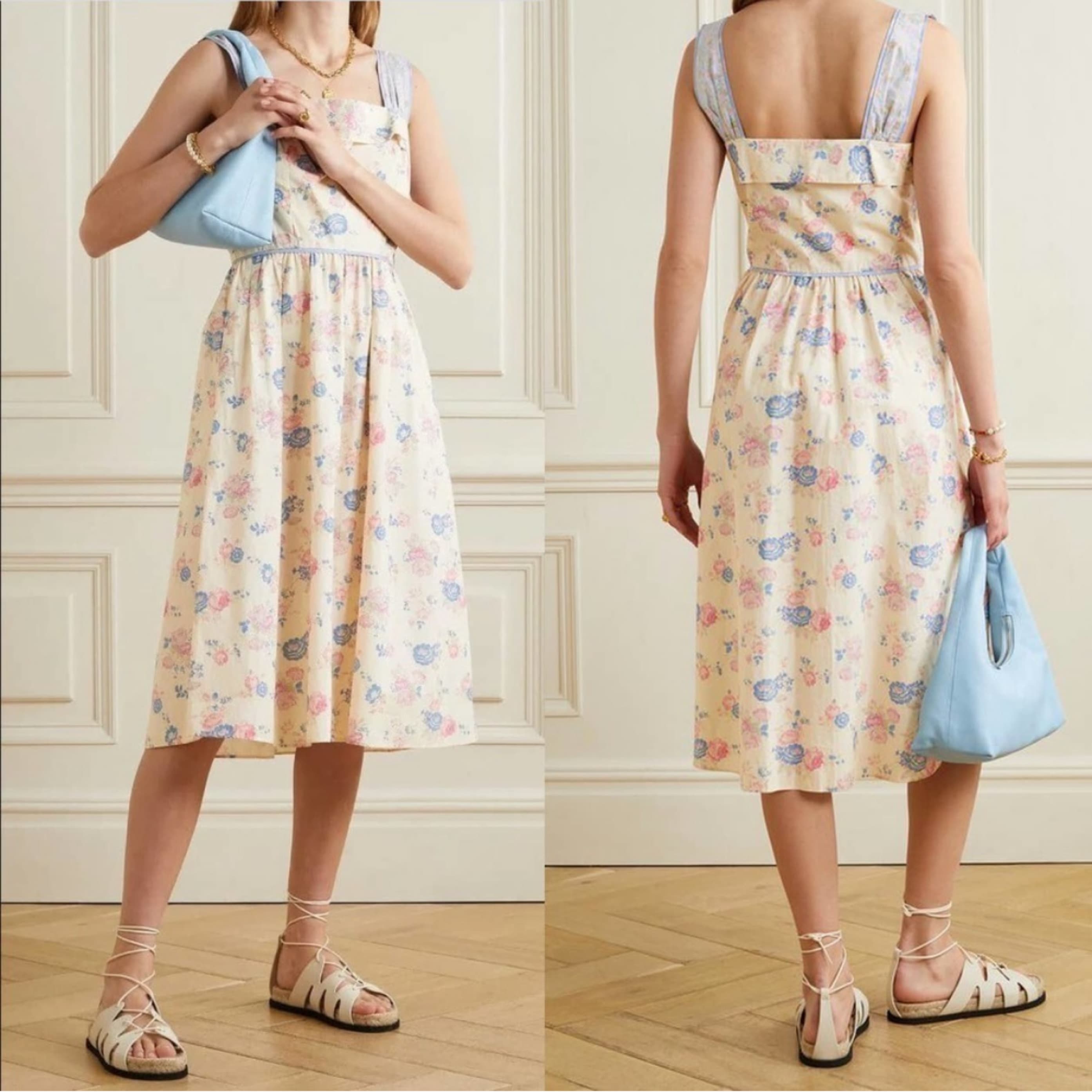 LOVESHACKFANCY Carmine Sleeveless Floral - Image 3