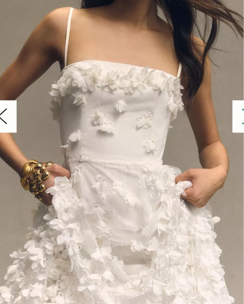 Brand New Helsi Floral Applique Midi  - Image 2