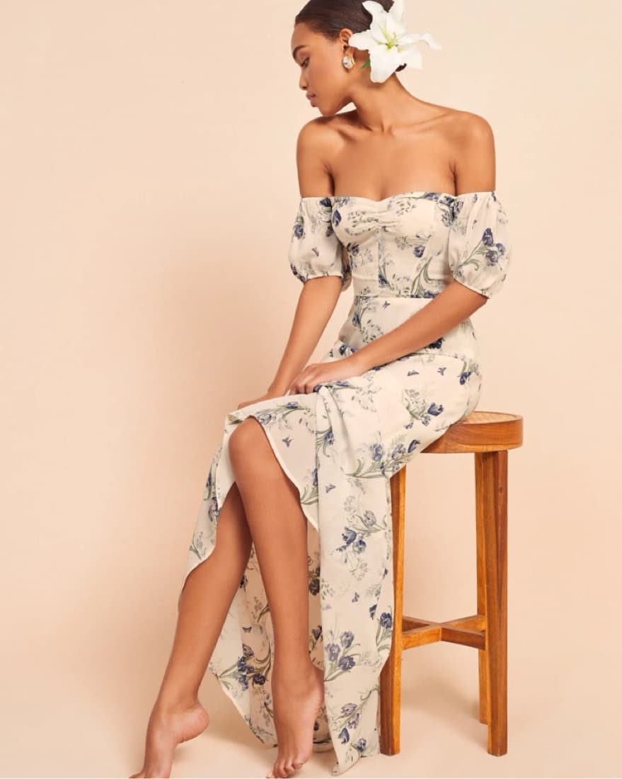 Floral Reformation Farrow Dress - Image 1