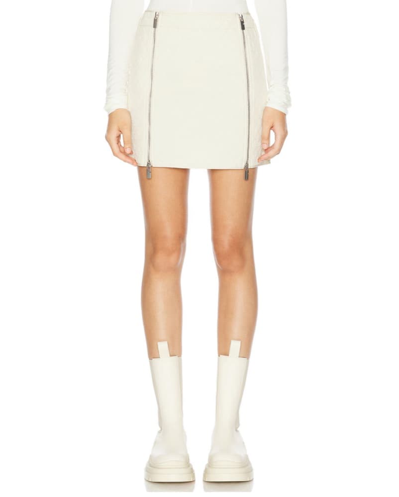 BURBERRY Quilted Mini Skirt - Image 2