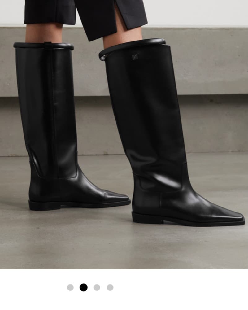 Toteme Black Knee-Length Boots - Image 2