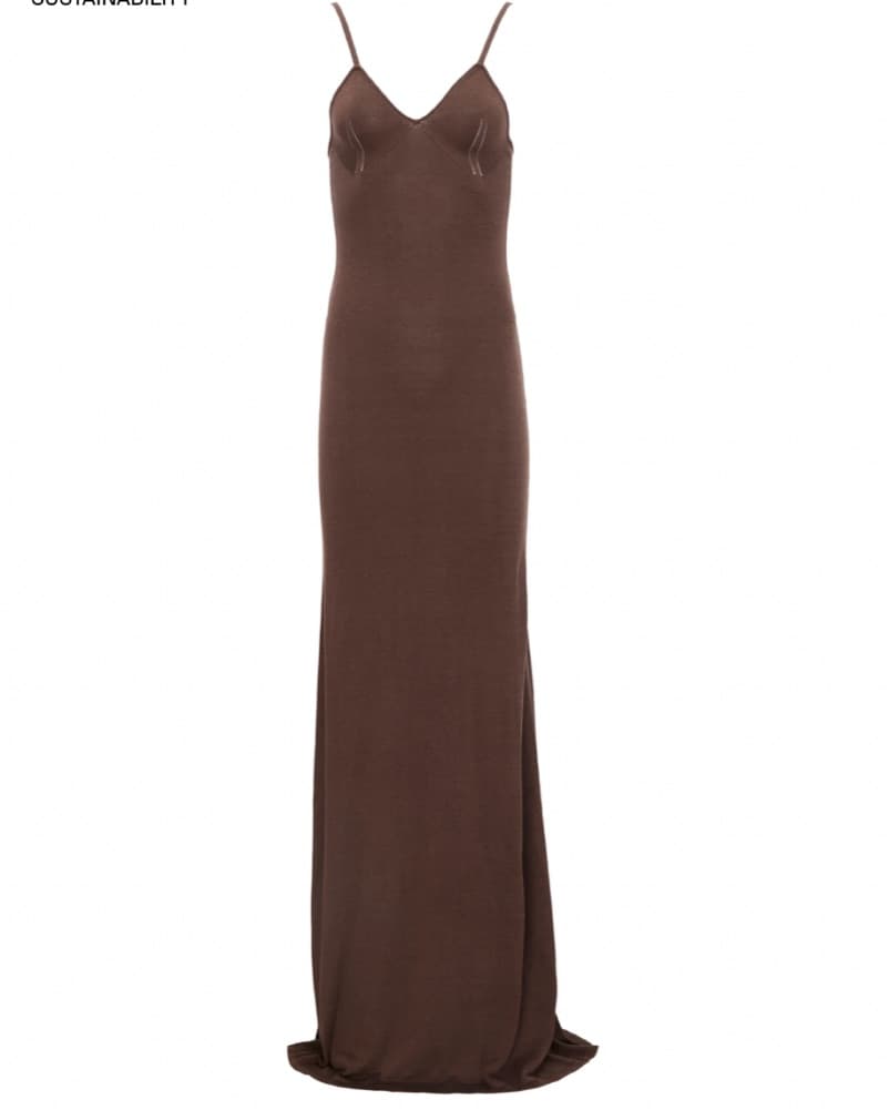 Aya Muse Brown Maxi Dress  - Image 1