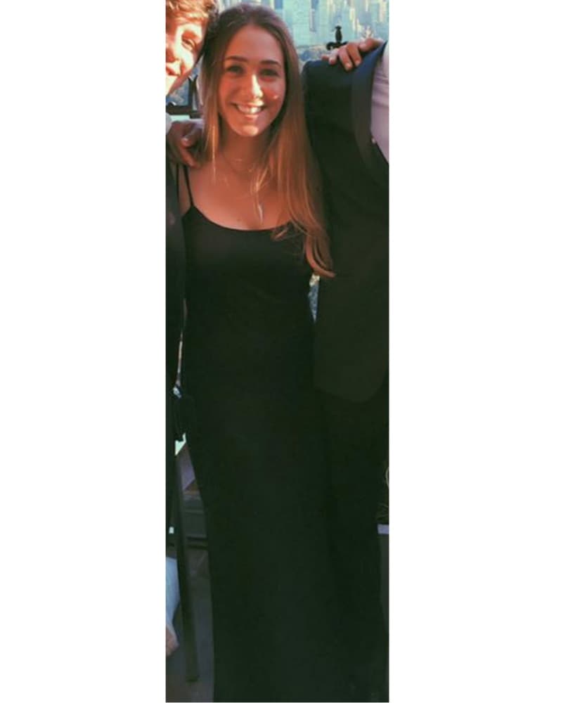 Simple Long Black Dress With Low Back - Image 4