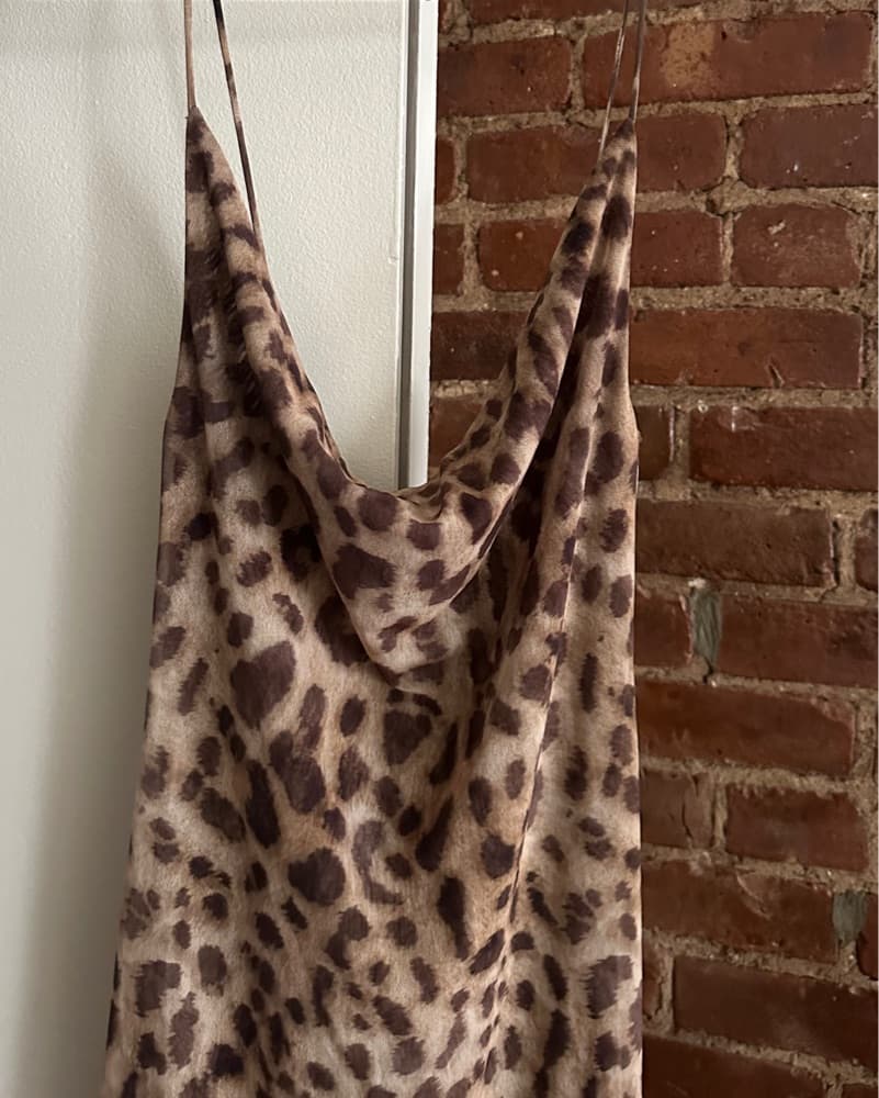 Cheetah Pring Dress - Image 4