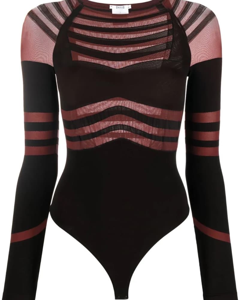 WOLFORD Body Lines String Bodysuit - Image 2