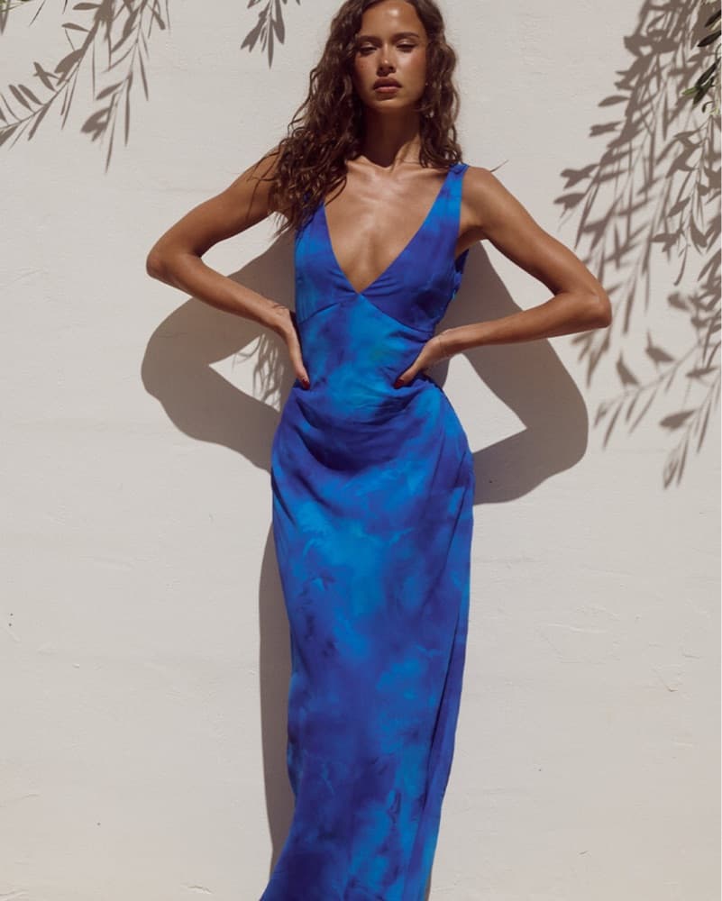 Runaway The Label Blue Gown - Image 1