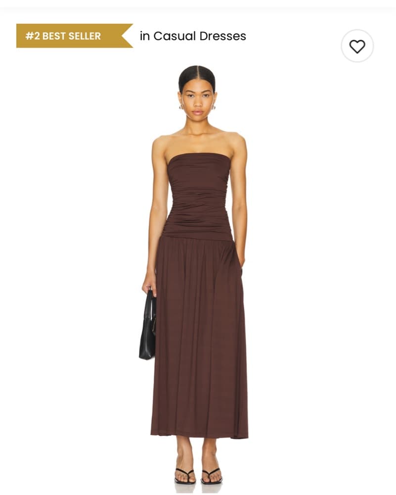 Nia Santal Dress in Nutshell - Image 1