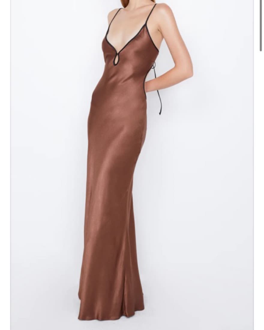 Chocolate Maxi Dress - Image 2