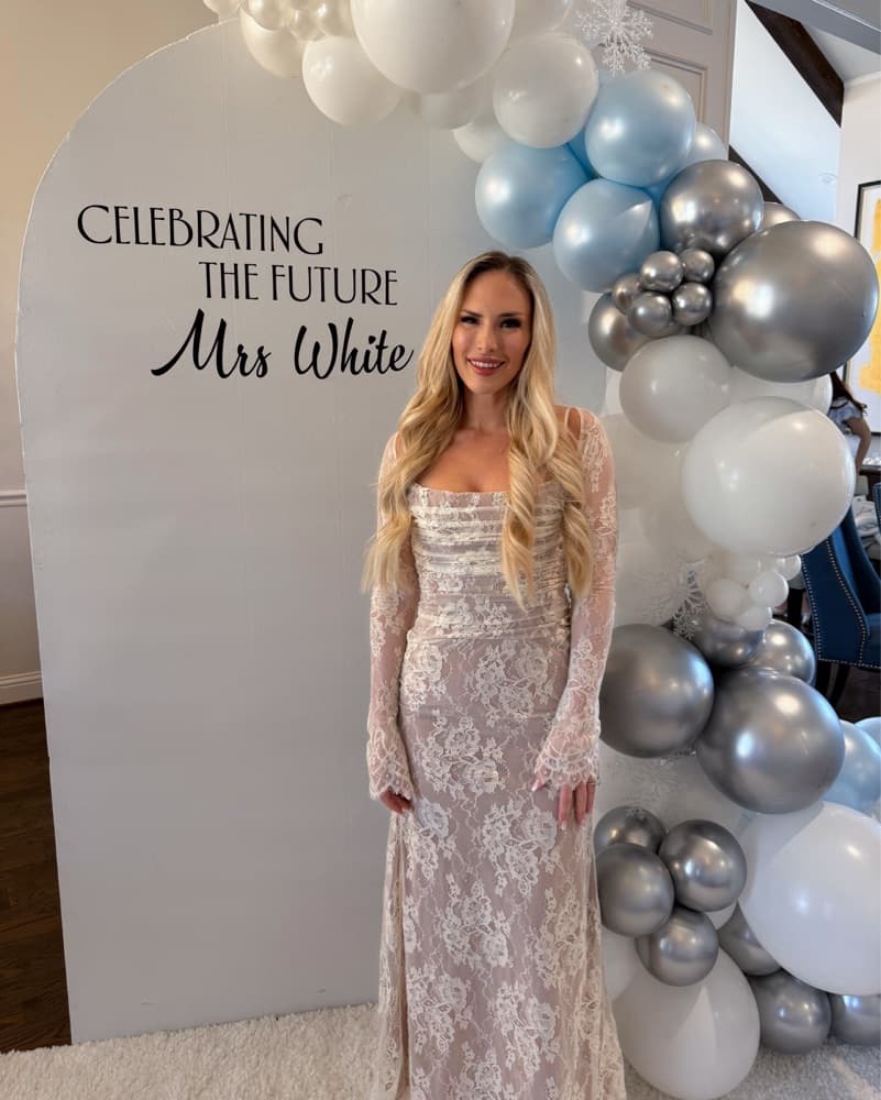 Artemis Vintage Cream Lace Maxi Dress - Image 2