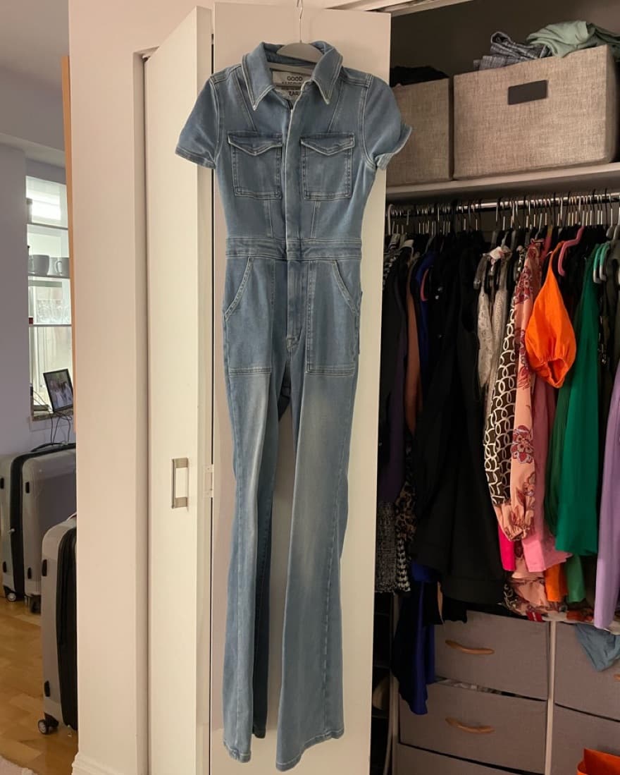 Good American x Zara Jean Jumpsuit - Image 1