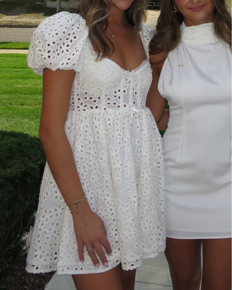 For Love And Lemons Becca Mini Dress - Image 3