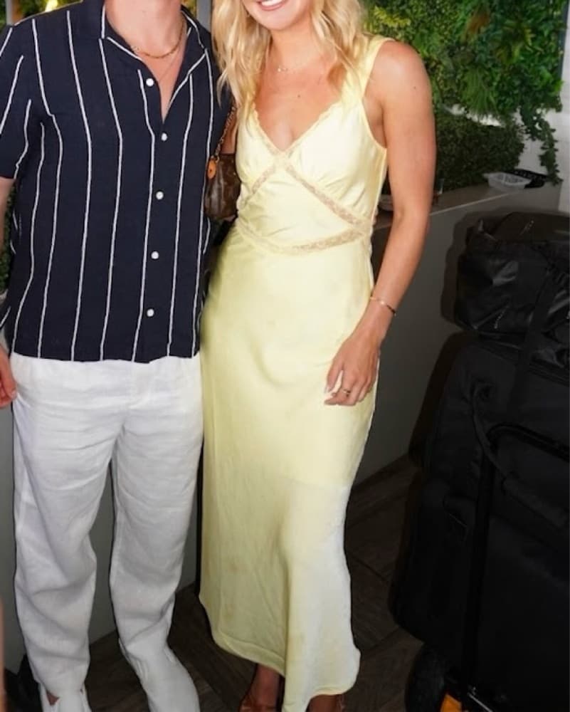 Butter Yellow Bardot Slip  - Image 1