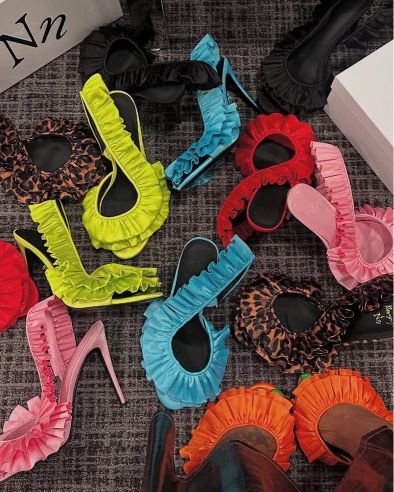 Satin Ruffle Heels!  - Image 4