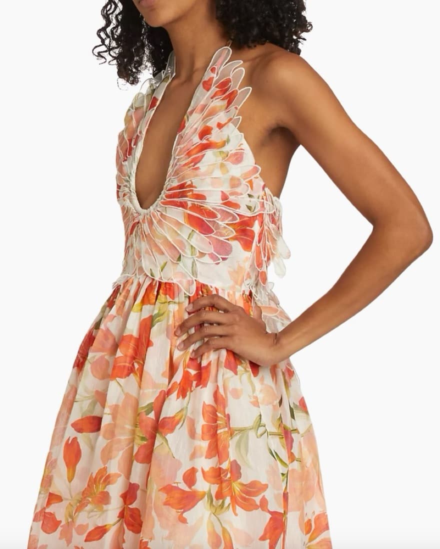 Zimmermann Feather A-line Gown - Image 4