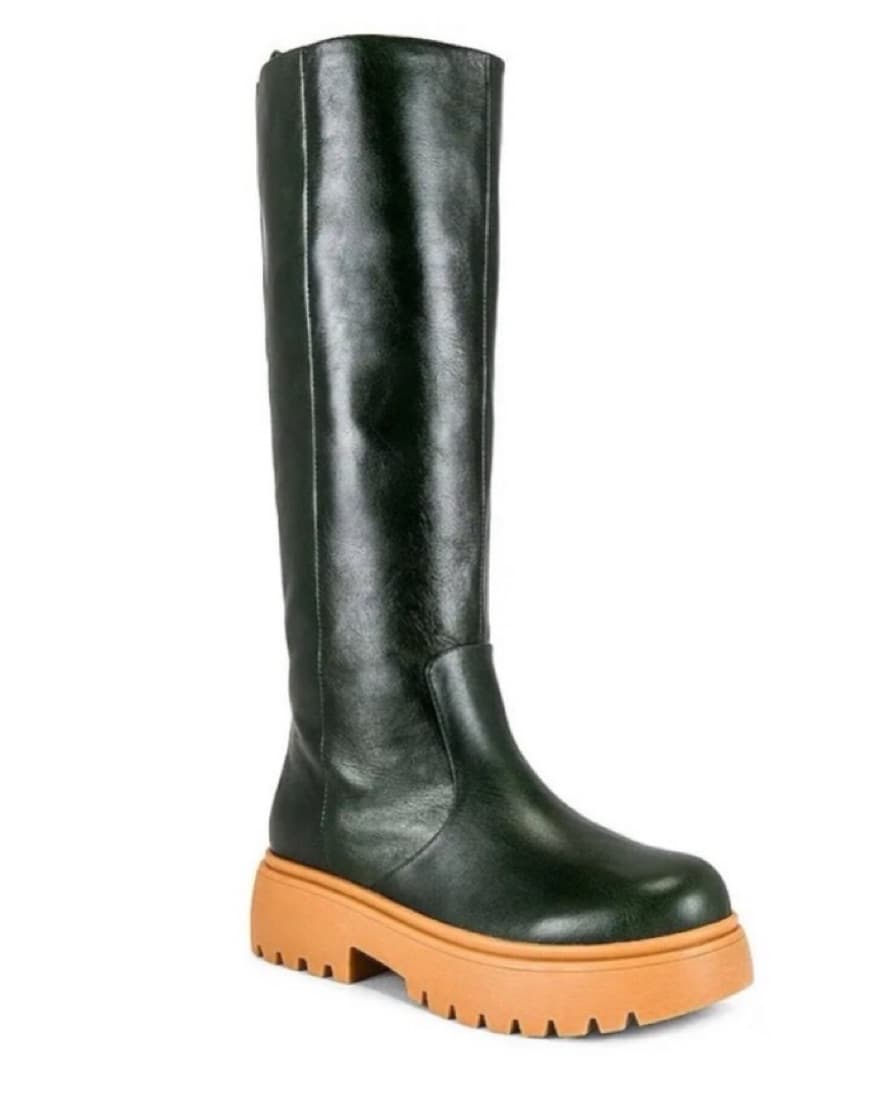 Intentionally Blank Leather Boots - Image 4