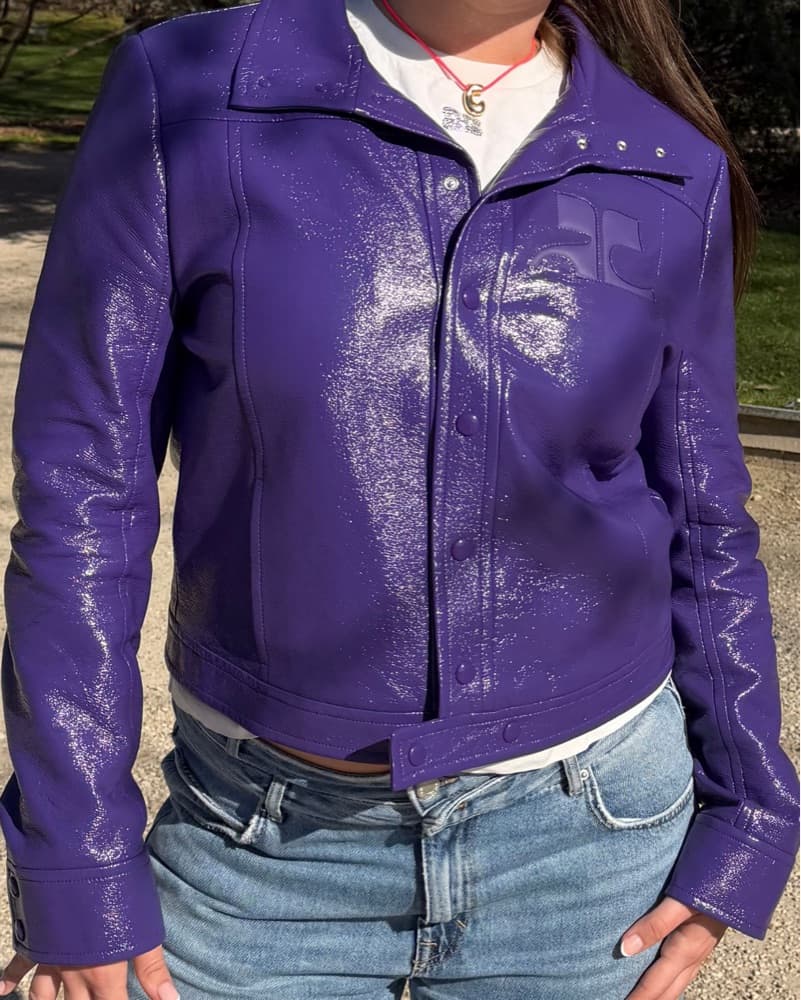 Courreges Leather Jacket - Image 1