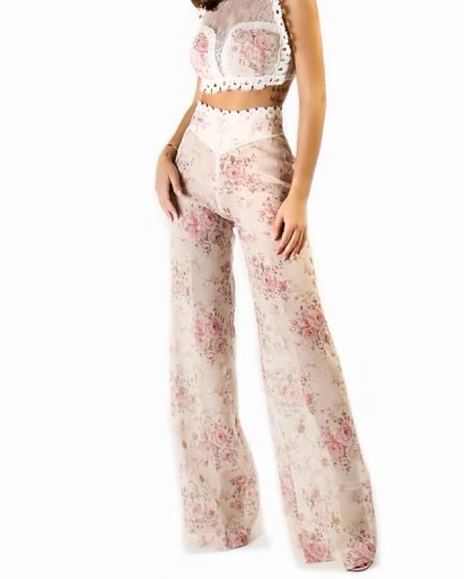 Floral Lace Pant - Image 1